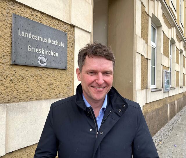 Hermann Pumberger tritt am 1. März 2022 die Nachfolge von Kurt Tischlinger als Direktor der Landesmusikschule Grieskirchen an. | Foto: Christina Gärtner