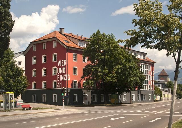 Das Haus "Vier und Einzig" in der Hallerstraße. | Foto: vierundeinzig.at