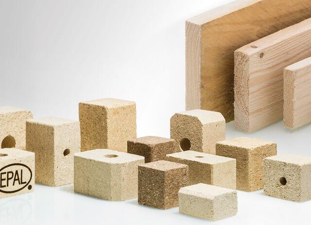 Dank der Erweiterung können zusätzliche Mengen an Verpackungsschnittholz und Pressspan-Palettenklötzen erzeugt werden. 