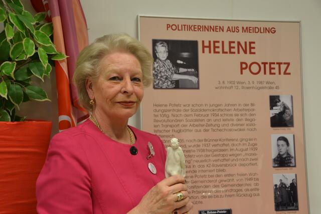 Helene-Potetz-Preisträgerin Vladimira Bousska leitet seit 1987 das älteste Bezirksmuseum Wiens in Meidling. | Foto: Marlene Erhard