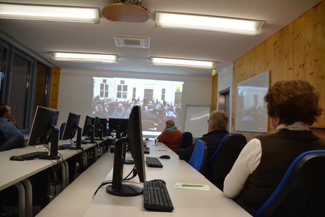 So war das damals im Lungauer Bildungsverbund in Tamsweg, als von 2013 bis 2019 die Montagsakademie live von der Uni Graz übertragen wurden. (Archivfoto) | Foto: RegionalMedien Salzburg