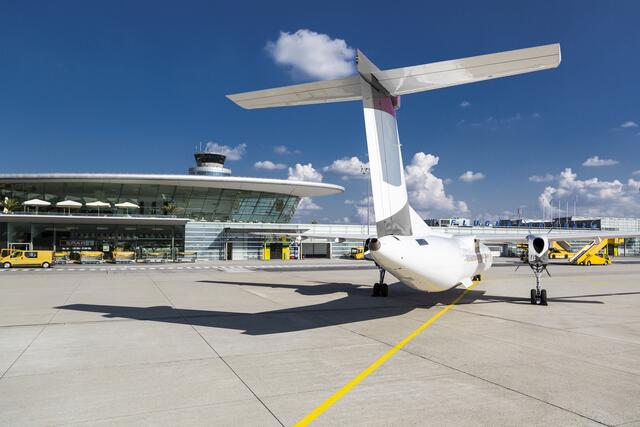 Die beiden Wirtschaftsstandorte Stuttgart und Düsseldorf sind ab kommendem Montag wieder per Direktflug ab Graz durch Eurowings erreichbar.
 | Foto: wolfganghummer.com/ Flughafen Graz
