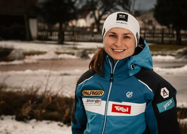 Tina Unterberger zur Situation: "Natürlich wäre es auch für mich noch um eine Weltcupkugel gegangen. Aber in so einer Situation ist der Sport Nebensache." | Foto: ÖRV/Miriam Jennewein (Archivfoto)