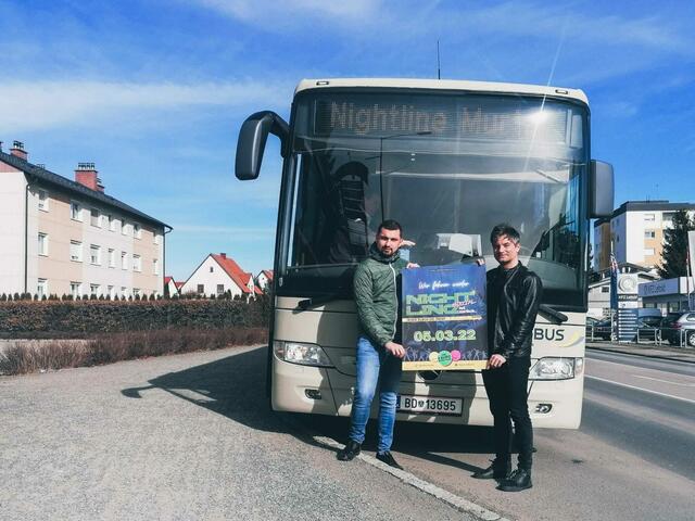 Vorsitzender Manuel Kobald und LAbg. Wolfgang Moitzi freuen sich über die erste Fahrt nach der Pause. | Foto: KK