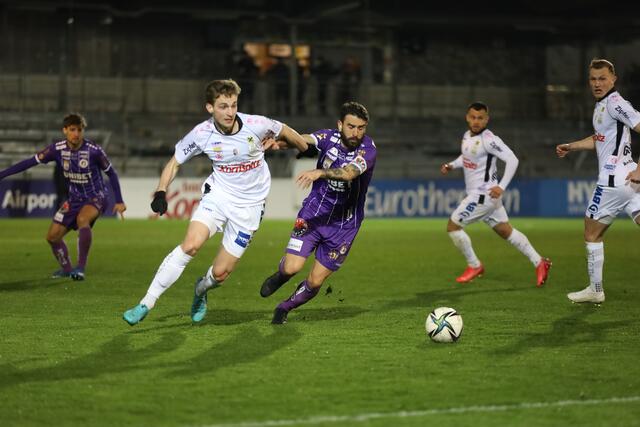 Der Weg ins Viertelfinale der UEFA Conference League führt für den LASK über Slavia Prag. | Foto: Reischl