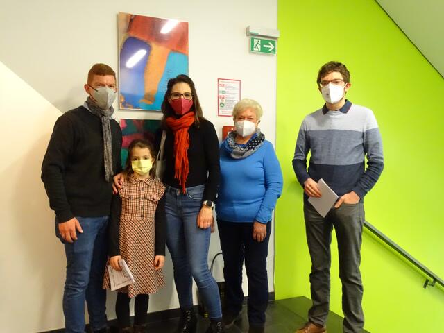 Christoph, Hannah, Karin, Elfriede und Kurt Marcik | Foto: Simon Glösl