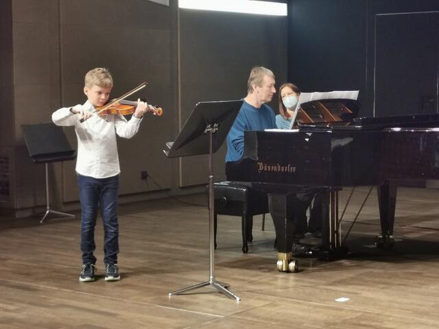 Moritz Boxleitner an der Violine | Foto: Musik- und Kunstschule Waidhofen/Ybbstal