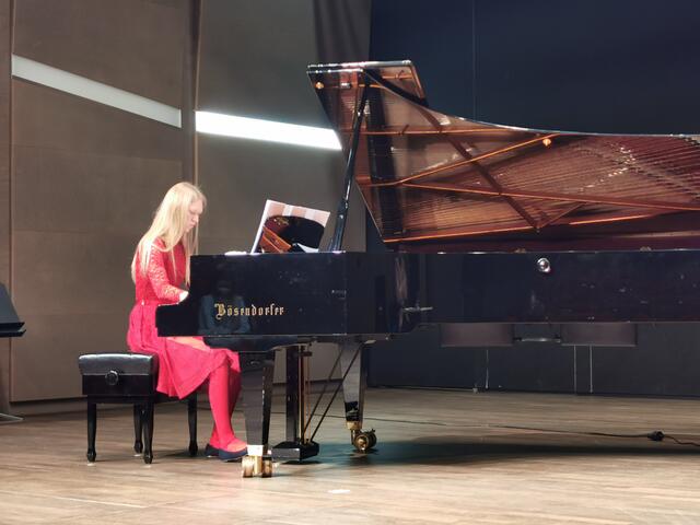 Antonia Huber am Klavier | Foto: Musik- und Kunstschule Waidhofen/Ybbstal