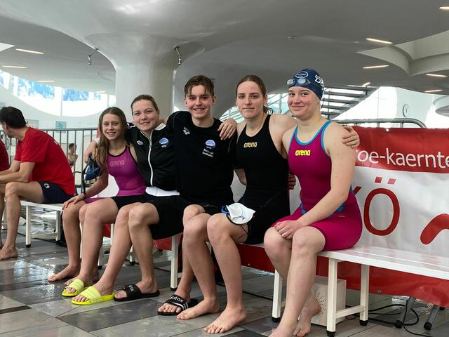 Starkes SVS Quintett: Kathleen Genser, Leon Trattler, Carina Bodner, Marijana Jelic und Rebecca Kretz. | Foto: privat