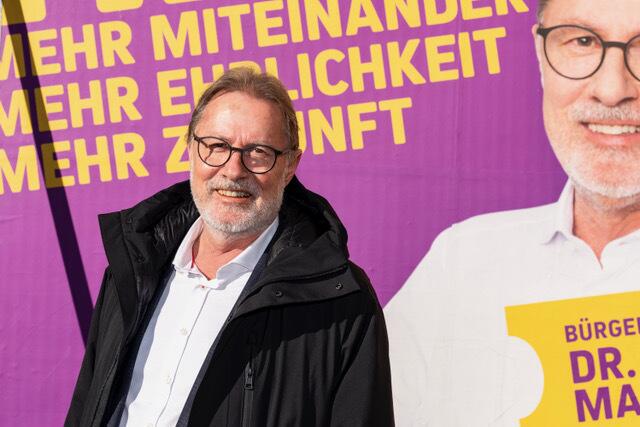 Der Rechtsanwalt Christian Margreiter ist in der Stichwahl mit Werner Hackl. | Foto: Für hall 