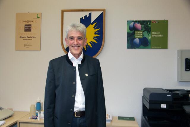 Bgm. Ferdinand Beer bleibt weiterhin Bürgermeister von Stanz bei Landeck.  | Foto: Othmar Kolp