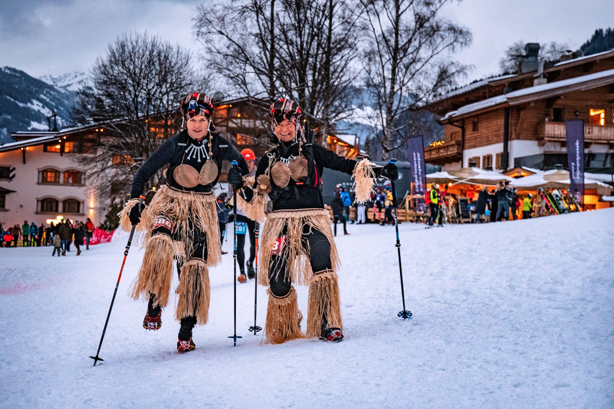 Impressionen vom Start Vertical Up Kitzbühel 2022 Kitzbühel