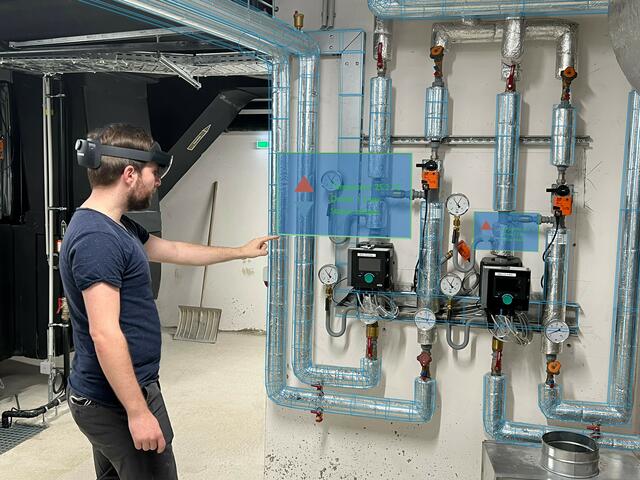 FH-Forscher beim Test der Methoden | Foto: FH St. Pölten / Alexander Schlager