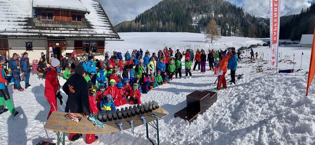 Beim Hochschwab-Cup am Seeberg. | Foto: Skiverein Kapfenberg