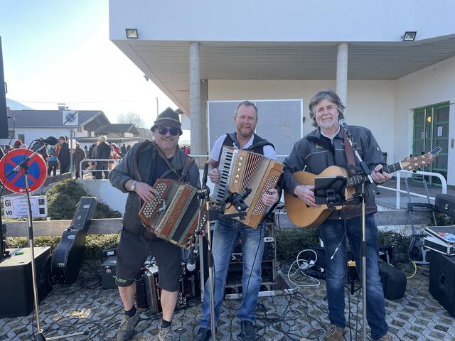 Die Alpenvagabunden sorgten auch für gute Stimmung. | Foto: Kendlbacher