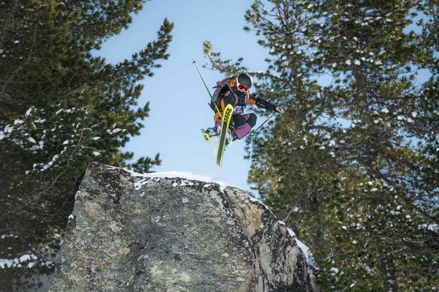 Das fahrerische Level der Juniors zeigt, dass ein starker Freeride-Nachwuchs heranwächst | Foto: Simon Beizaee
