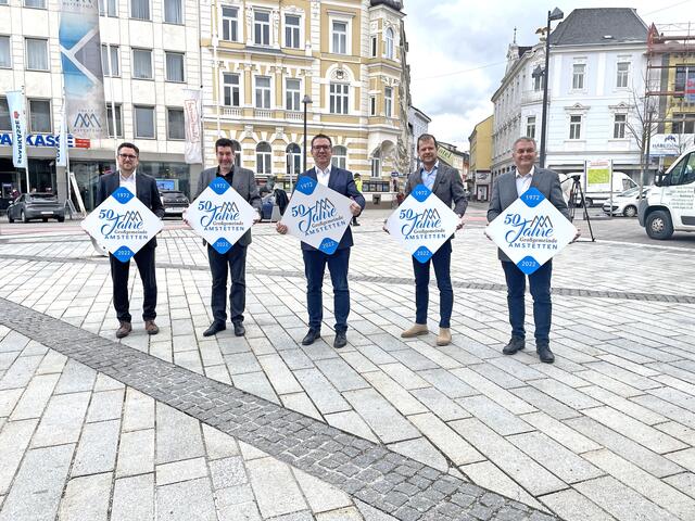 Manuel Scherscher, Stefan Jandl, Christian Haberhauer, Andreas Gruber und Anton Geister.