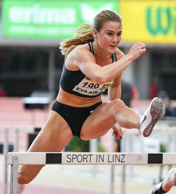 Karin Strametz präsentiert sich derzeit in Topform.  | Foto: ÖLV-Nesival