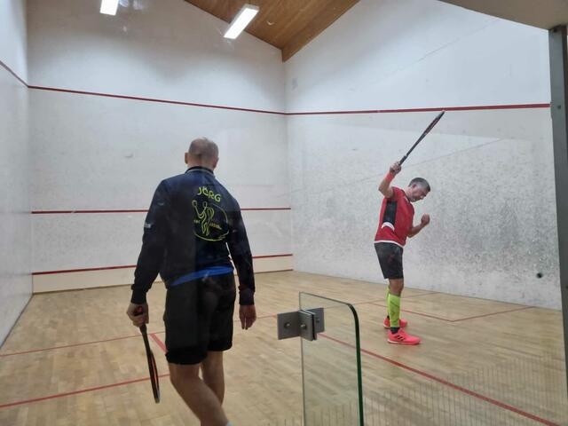 Jörg Hidding (re) vs. Jörg Sieber (li). | Foto: Thomas Wachter