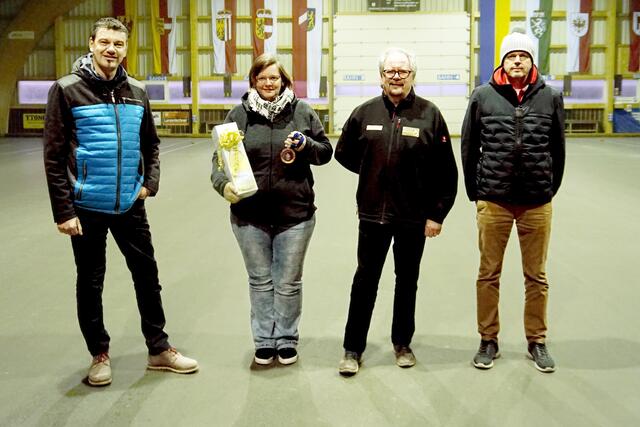 Bürgermeister Thomas Vasku, Petra Winkler, Anton Stutz, Andreas Unger | Foto: Marktgemeinde Loosdorf
