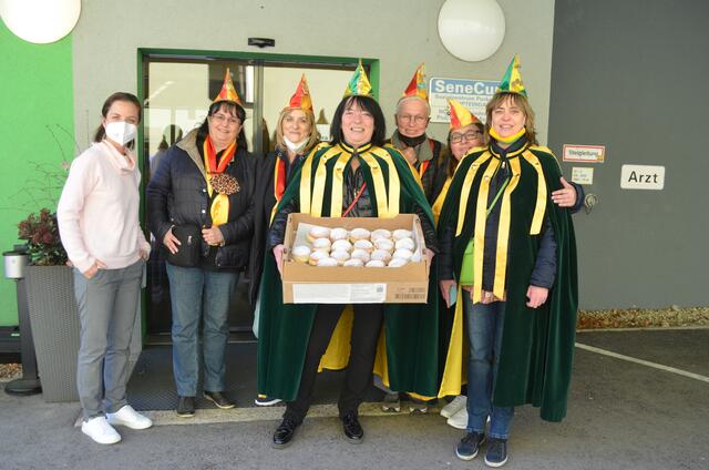 Die Purkersdorfer Typen schauten im SeneCura vorbei.  | Foto: Sene Cura Purkersdorf