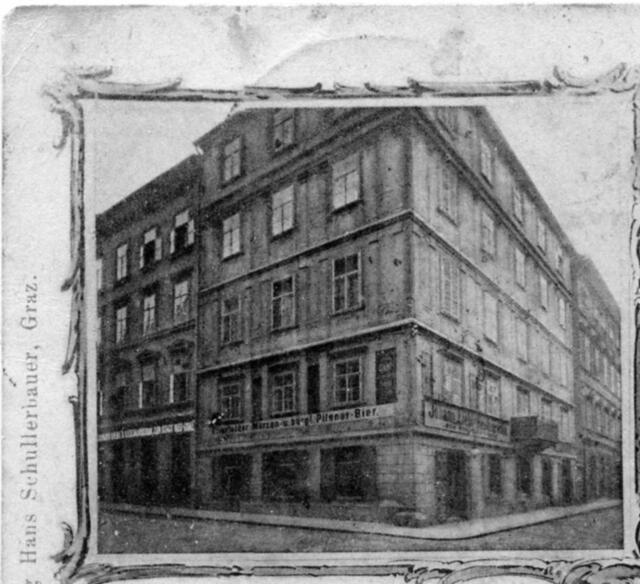 Das Foto aus den 1930er Jahren zeigt das Gebäude, in dem damals Petrolöfen der Kronprinz-Werke verkauft wurden. | Foto: Sammlung Kubinzky