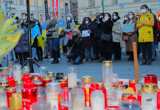 Lichtermeer für den Frieden, Graz