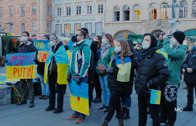 Demo für den Frieden