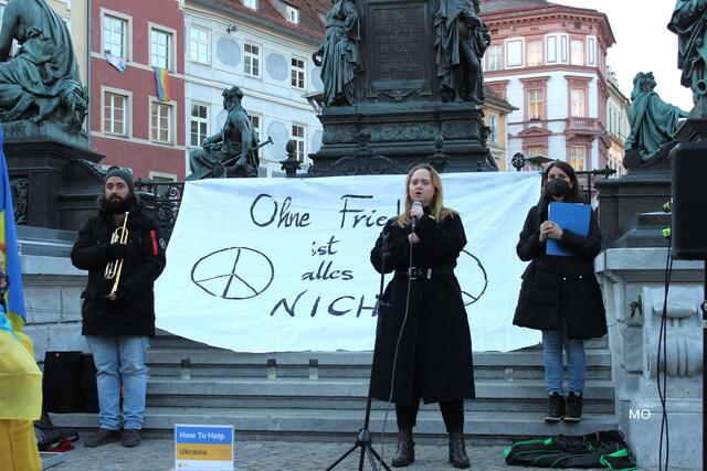 Demo gegen den Krieg in der Ukraine