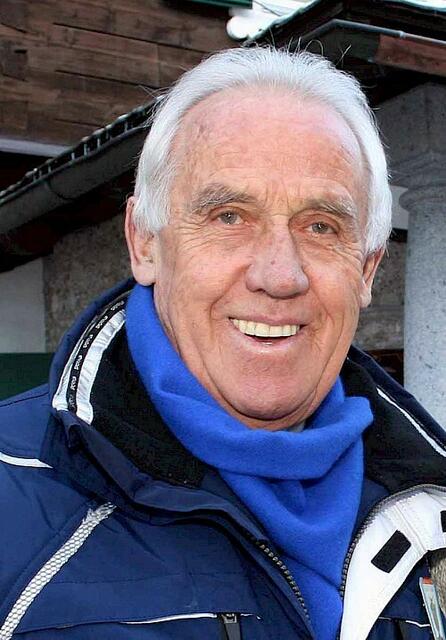 Rüstiger Jubilar in Kitzbühel: Ernst Hinterseer. | Foto: K.S.C./W. Schweinöster