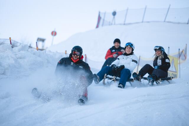 Dabei gab es neben frechen Überholmanövern vor allem viel Gelächter!  | Foto: TVB Wilder Kaiser/Mathäus Gartner