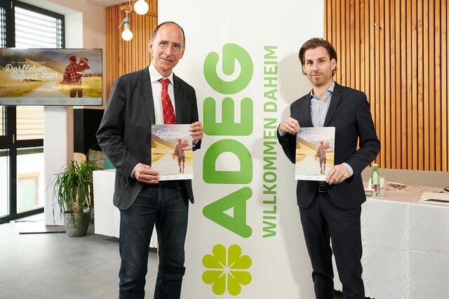 Univ.-Prof. Peter Filzmaier, ADEG-Vorstandssprecher Brian Beck. | Foto: ADEG
