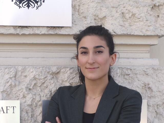 Verteidigerin Nabila Ehrhardt | Foto: Probst