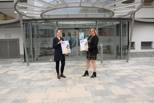 Regionalberaterin Mag. Sabine Kromoser, BA und Arbeitskreisleiterin Claudia Weinbrenner. | Foto: Stadtgemeinde Amstetten