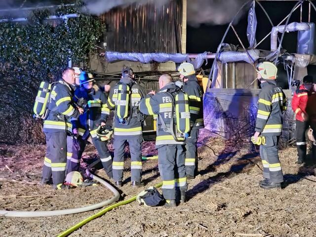 Die Leistung der Einsatzkräfte konnte sich sehen lassen. | Foto: FF Kalsdorf