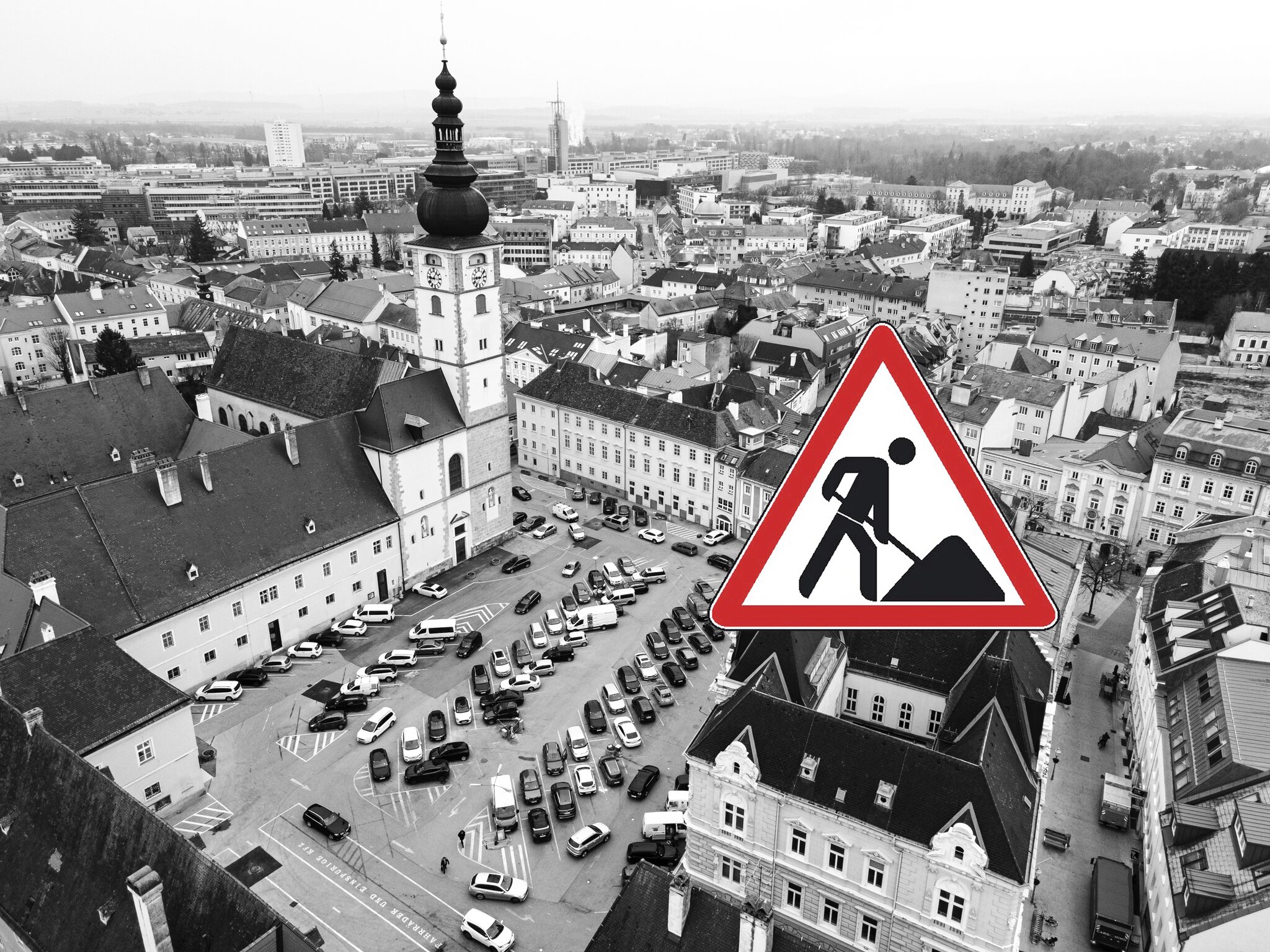 Domplatz in St. Pölten Baustart für das neue Domviertel in St. Pölten