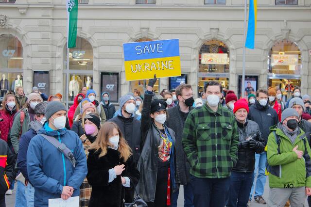 Demonstration, Ukraine-Krieg