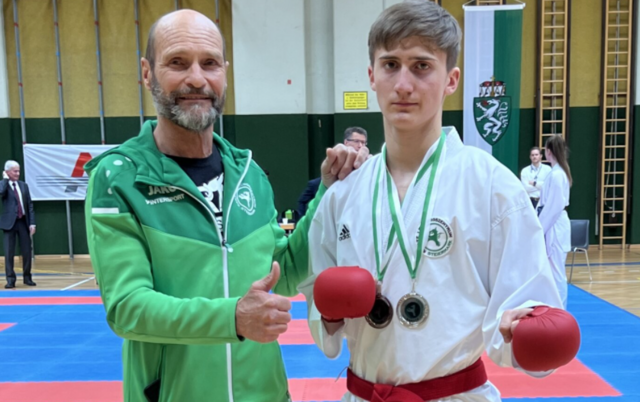 Trainer Ferdinand Hörmann und Marius Schmelzer | Foto: Hörmann