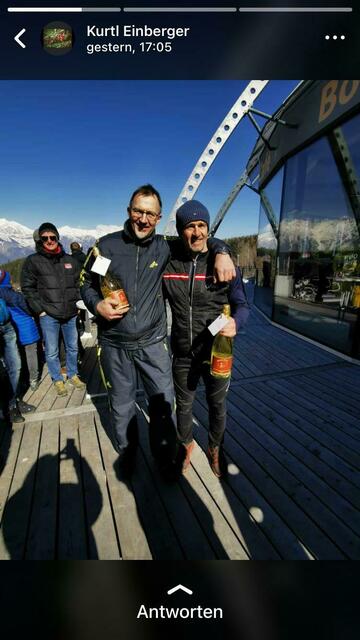 Frischgebackene Europameister: Kurt Einberger &amp; Gerhard Redl. | Foto: Privat