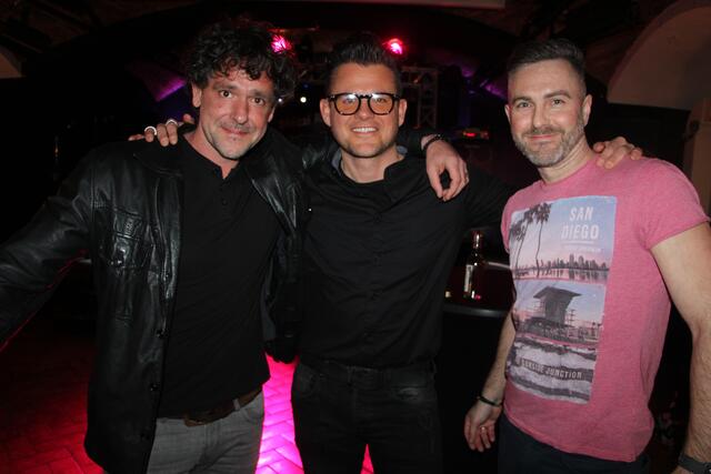 Auch Benji Hassler (l.) (ehem. Solo zu Viert) besuchte das Konzert in Gleisdorf. | Foto: RegionalMedien Hofmüller