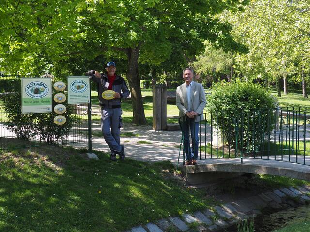 Der Vöslauer Schlosspark wurde schon vielfach ausgezeichnet. Jetzt gibt es eine neue "Abenteuertour" durch den Park | Foto: Archiv