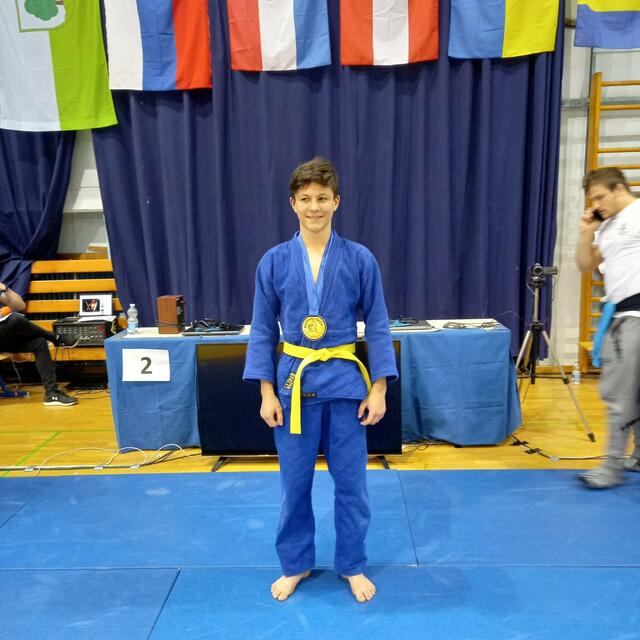 Michael Hacksteiner holte sich Gold. | Foto: Privat