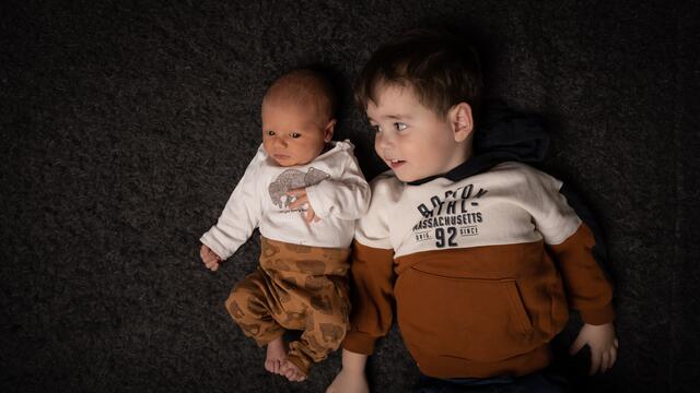 Leon Haubenwaller, Geboren: 11.01.2022, Eltern: Simone und Michael Haubenwaller aus Strallegg, Gewicht: 3570 g, Größe: 52 cm | Foto: Kurt Elmleitner