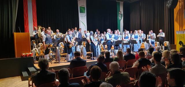 Die zahlreichen Besucher genossen nach einer corona-bedingten Pause den Konzertabend der Musikkapelle Seggauberg im Kulturzentrum Leibnitz. | Foto: MK Seggauberg