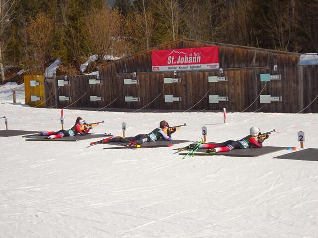 Perfekte Bedingungen am Schießstand
