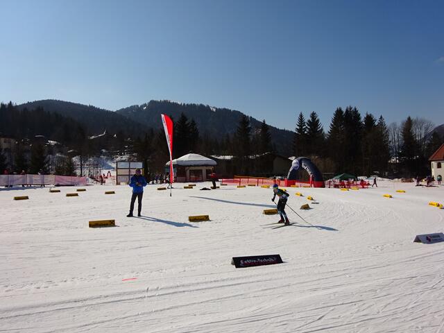 Kaiserwetter beim Event im Langlauf- und Biathlonzentrum am Lärchenhof