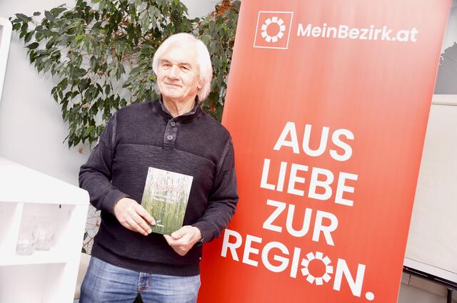 Rudolf Grabner aus dem Mostviertel hat sein erstes Werk "Eh ois Gfrasta" in Eigenverlag veröffentlicht. 