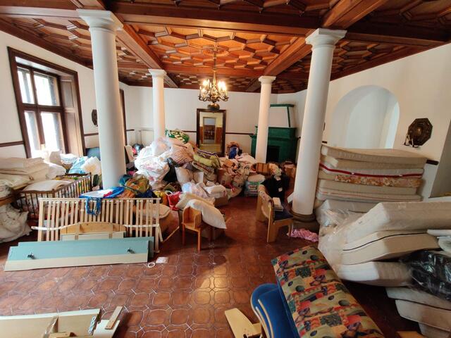 Der Lehenhof in Scheibbs wird zur Flüchtlingsunterkunft umfunktioniert. | Foto: Freiwillige Feuerwehr Scheibbs