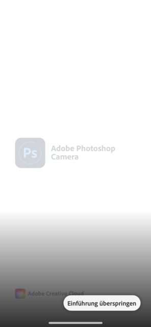 Unser App-Tipp der Woche "Photoshop Camera" ist eine Kamerapp, bei der schon beim Fotografieren verschiedene Filter, de man sonst nur von Photosh0op kennt, direkt über das neue Bild legen kann. | Foto: Screenshot