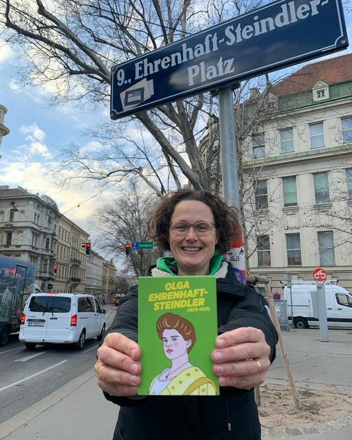 Unter anderem wird Olga Ehrenhaft-Steindler porträtiert.  | Foto: Grüne Alsergrund